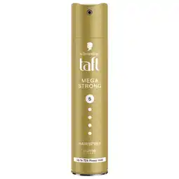 Albert Heijn Taft Hairspray mega strong aanbieding