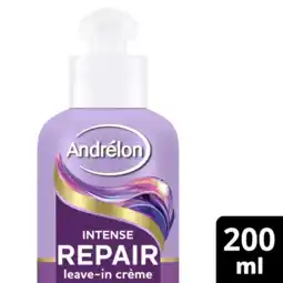 Albert Heijn Andrélon Intense repair leave-in crème aanbieding