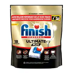 Albert Heijn Finish Ultimate plus regular vaatwastabletten aanbieding