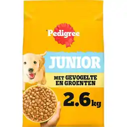 Albert Heijn Pedigree Junior met gevogelte en groenten aanbieding