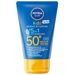 Kruidvat NIVEA Sun Kids Protect & Hydrate SPF50+ Zonnecrème aanbieding