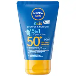 Kruidvat NIVEA Sun Kids Protect & Hydrate SPF50+ Zonnecrème aanbieding