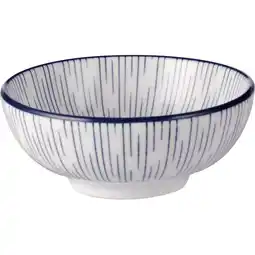 Albert Heijn AH Kom blauw streep 9cm aanbieding