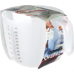 Albert Heijn Mepal Chef it maatbekerset transparant 2-delig aanbieding