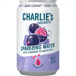 Albert Heijn Charlie's Sparkling water cassis aanbieding