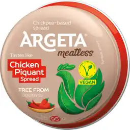 Albert Heijn Argeta Meatless chicken spread pikant aanbieding