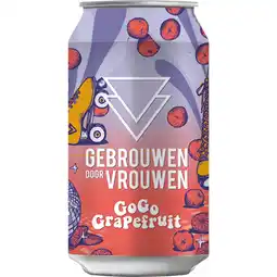 Albert Heijn Gebrouwen door vrouw GoGo grapefruit aanbieding