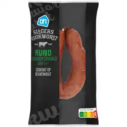 Albert Heijn AH Houdbare runderrookworst aanbieding