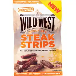 Albert Heijn Wild West Steak strips honey BBQ aanbieding