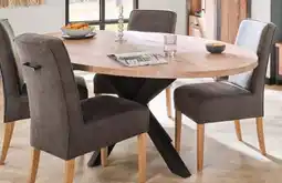 Woonsquare Eettafel ovaal aanbieding