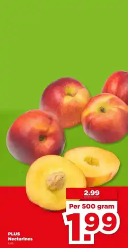 PLUS PLUS Nectarines aanbieding