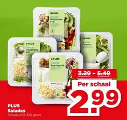 PLUS PLUS Salades aanbieding