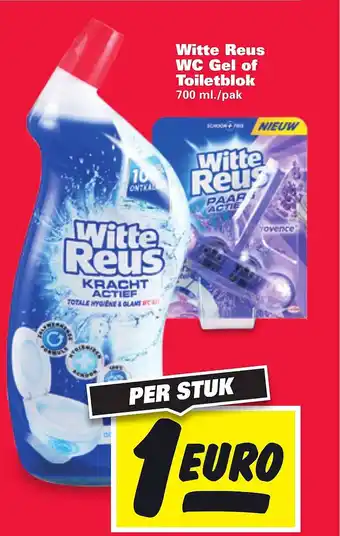 Nettorama Witte Reus WC Gel of Toiletblok aanbieding