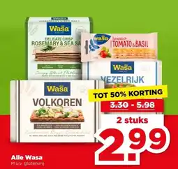 PLUS Alle Wasa aanbieding