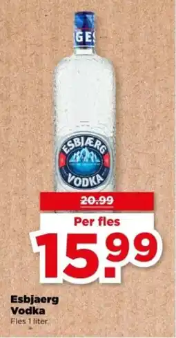 PLUS Esbjaerg Vodka aanbieding