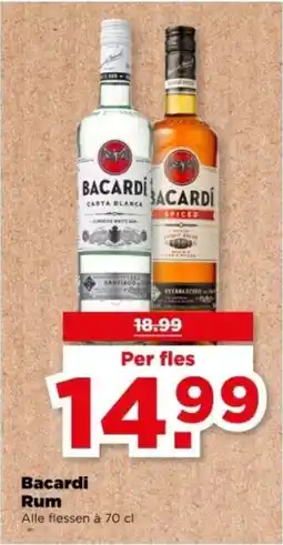 PLUS Bacardi Rum aanbieding
