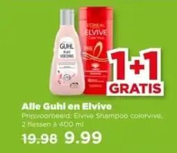 PLUS Alle Guhl en Elvive aanbieding