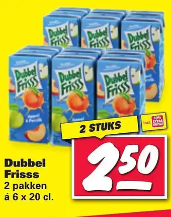 Nettorama Dubbel Frisss aanbieding