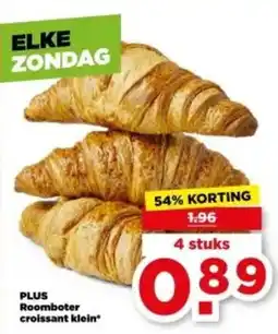 PLUS PLUS Roomboter croissant klein aanbieding