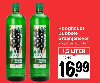 Vomar Voordeelmarkt Hooghoudt Dubbele Graanjenever aanbieding