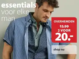 terStal OVERHEMDEN aanbieding