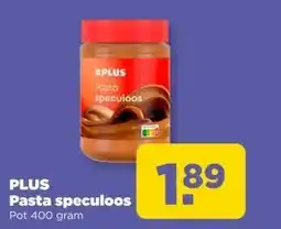 PLUS PLUS Pasta speculoos aanbieding