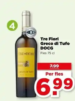 PLUS Tre Fiori Greco di Tufo DOCG aanbieding