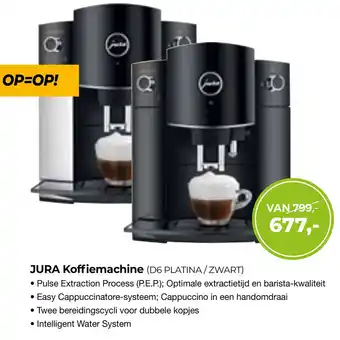 EP JURA Koffiemachine aanbieding