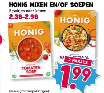 Boon`s Markt Honig Mixen En/Of Soepen aanbieding