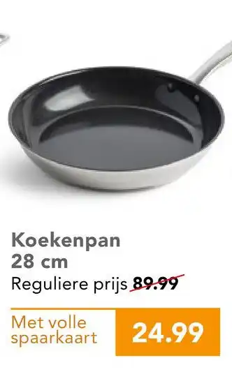 Coop Koekenpan 28 cm aanbieding