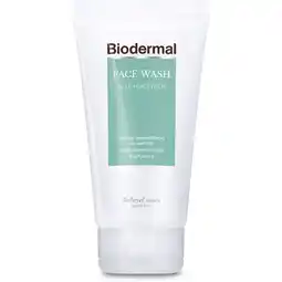 Albert Heijn Biodermal Face wash aanbieding