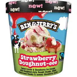 Albert Heijn Ben & Jerry's Strawberry doughnut aanbieding