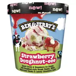Albert Heijn Ben & Jerry's Strawberry doughnut aanbieding