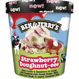 Albert Heijn Ben & Jerry's Strawberry doughnut aanbieding