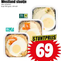 Dirk Westland slaatje aanbieding