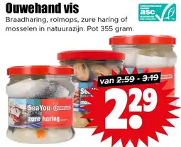 Dirk Ouwehand vis aanbieding