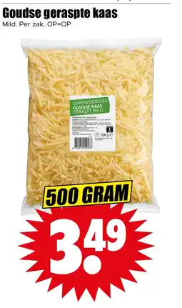 Dirk Goudse geraspte kaas aanbieding