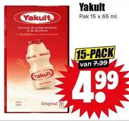 Dirk Yakult aanbieding