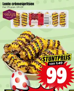 Dirk Lente crèmespritsen aanbieding