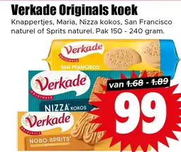 Dirk Verkade Originals koek aanbieding