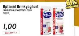 Budget Food Optimel Drinkyoghurt aanbieding