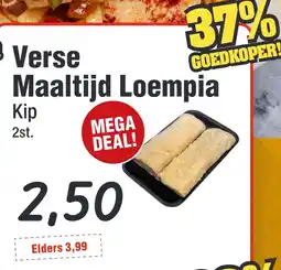 Budget Food Verse Maaltijd Loempia aanbieding