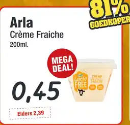 Budget Food Arla Crème Fraiche aanbieding