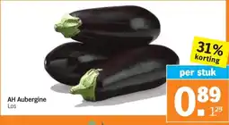 Albert Heijn AH Aubergine Los aanbieding