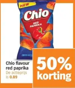 Albert Heijn Chio flavour red paprika aanbieding