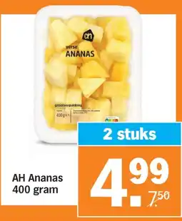 Albert Heijn AH Ananas aanbieding