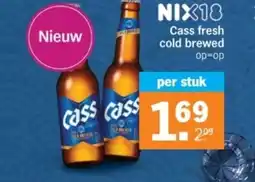 Albert Heijn Cass fresh cold brewed aanbieding