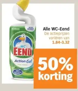Albert Heijn Alle WC Eend aanbieding