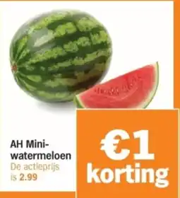 Albert Heijn AH Mini watermeloen aanbieding