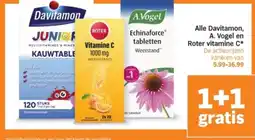 Albert Heijn Alle Davitamon, A. Vogel en Roter vitamine C aanbieding